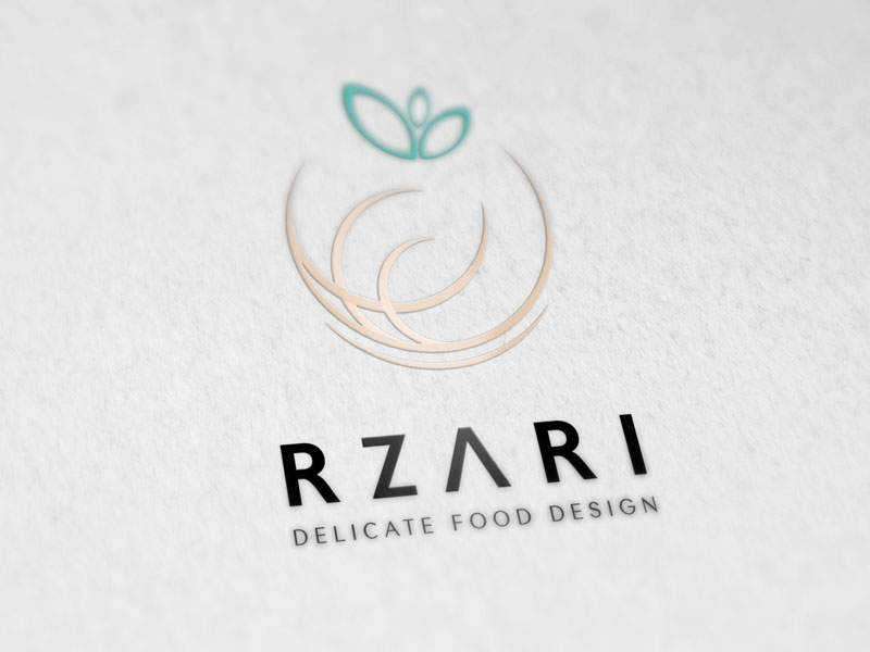 Rzari - Delicate Food Design - Branding & Logo Design
